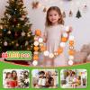 GOGOSO Pastel Baby Play Balls for Toddler Ball Pit Playpen Tent Birthday Party Plastic Toys,100 pcs, Orange Beige Gold view 4