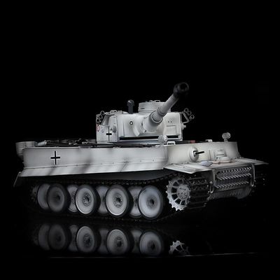 TOUCAN RC HOBBY 1/16 Henglong Snow 7.0 Tiger I RTR RC Tank 3818 Metal Track Wheel Barrel Recoil for Age 14+