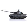 TOUCAN RC HOBBY 1/16 Henglong 7.0 Customized King Tiger Barrel Recoil RC Tank 3888A Metal Wheels for Age 14+ view 3
