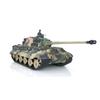 TOUCAN RC HOBBY 1/16 Henglong Scale 7.0 Plastic German King Tiger RTR RC Tank 3888A 360 Turret for Age 18+ view 4