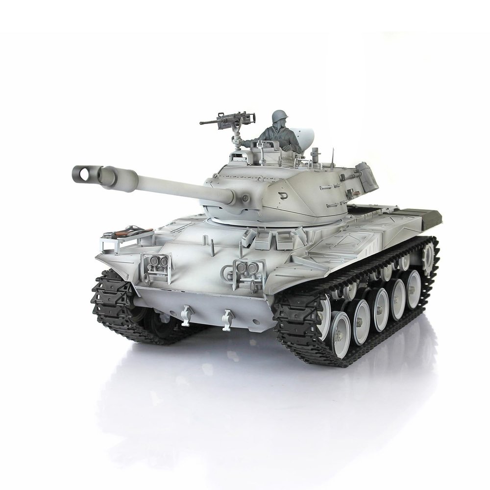 TOUCAN RC HOBBY 1/16 2.4Ghz Henglong Scale Snow 7.0 Plastic Walker Bulldog RTR RC Tank 3839 for Age 14+