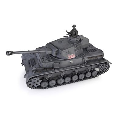TOUCAN RC HOBBY 1/16 Henglong Gray 7.0 Customized Panzer IV F2 RTR RC Tank 3859 Metal Wheels for Age 14+