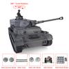 TOUCAN RC HOBBY 1/16 Henglong Gray 7.0 Customized Panzer IV F2 RTR RC Tank 3859 Metal Wheels for Age 14+ view 3