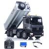 TOUCAN RC HOBBY 1/14 Remote Control Dump Truck 12CH RC Tipper Finished Model Gift RTR Light Sound Effects Radio USB Charging Cable for Age 14+ view 1