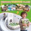 GOGOSO Pastel Baby Play Balls for Toddler Ball Pit Playpen Tent Birthday Party Plastic Toys,100 pcs, Cream Green view 3