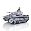 TOUCAN RC HOBBY 1/16 2.4G Henglong Snow 7.0 Upgraded Panzer III H RTR RC Tank 3849 Metal Tracks for Age 14+ view 3