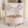GOGOSO Pastel Baby Play Balls for Toddler Ball Pit Playpen Tent Birthday Party Plastic Toys,100 pcs, Cream Mix view 4