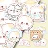 240 Adorable Kitten Cartoon Stickers to Decorate Phone Cases and Notebooks, Comes with a Storage Box view 1