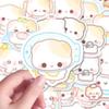 240 Adorable Kitten Cartoon Stickers to Decorate Phone Cases and Notebooks, Comes with a Storage Box view 2