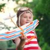 3 Pack Rubber Band Powered Airplane, Throwing Glider Airplane Toy,Balsa Glider Planes for Indoor Outdoor(Random Color) view 2