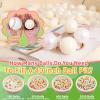 GOGOSO Pastel Baby Play Balls for Toddler Ball Pit Playpen Tent Birthday Party Plastic Toys,100 pcs, Pearl White Cream White view 2