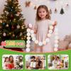GOGOSO Pastel Baby Play Balls for Toddler Ball Pit Playpen Tent Birthday Party Plastic Toys,100 pcs, Pearl White Cream White view 3