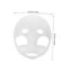 Abaodam DIY Blank White Animal Skull Mask for Fursuit Cosplay Lightweight Sturdy Plastic Face Mask for Halloween Masquerade Party Events Unpainted Kawaii Costume Accessory view 2