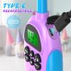 CHAKEYAKE Walkie Talkies for Kids Adult, 2 Pack Rechargeable Kids Walkies Talkies, 3km Long Range, 22 Channels, Indoor Outdoor Toys for Camping, Hiking, Family Games, Toys for Boys Girls Ages 3-12 view 4