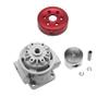 FLMLF Cylinder Head and Water Cooled Cover with Piston Kit for Zenoah CY RCMK RC Marine Engine G290PUM (Red) view 1