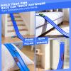 Flexible Race Track for Kids 3-5 Year Old, 15ft Flex Car Tracks for Toddlers with 2 Pull-Back Cars & 2 Alloy Cars, Portable Roll Up Racing Car Tracks, Birthday for Boys Girls view 3