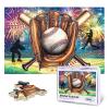 1000 Piece Baseball Wooden Jigsaw Puzzle for Adults - American Sports Theme Gift, Challenging Fun for Baseball Fans & Puzzle Enthusiasts view 1
