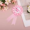 Birthday Girl Pin Brooch, Happy Birthday Badge Pin Satin Ribbon Button for Women Girl Party Clothing Decor Decorations Favors Supplies & Gifts (Pink) view 3