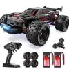 DEERC Fast RC Car for Adults, 1/14 Brushless 4WD Off-Road RC Truck, 46+ MPH High Speed Waterproof All Terrain RC Truggy with 23S LiPo Batteries view 1
