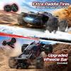DEERC Fast RC Car for Adults, 1/14 Brushless 4WD Off-Road RC Truck, 46+ MPH High Speed Waterproof All Terrain RC Truggy with 23S LiPo Batteries view 2
