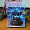 Arc Reactor, 1/1 MK1 Arc Reactor Floating Rotating LED Tech Desk Ornament with Holographic Shield, Magnetic Levitation Tech Decor, Room Decor,Office Desk Display & Unique Gifts for Sci-Fi Lovers view 2