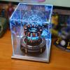 Arc Reactor, 1/1 MK1 Arc Reactor Floating Rotating LED Tech Desk Ornament with Holographic Shield, Magnetic Levitation Tech Decor, Room Decor,Office Desk Display & Unique Gifts for Sci-Fi Lovers view 3