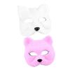 Beaupretty 2pcs Fox Animal Masks Lightweight Lint Material for Men Women Halloween Christmas Easter Costume Party Role Play view 1