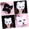 Beaupretty 2pcs Fox Animal Masks Lightweight Lint Material for Men Women Halloween Christmas Easter Costume Party Role Play view 2