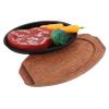 Abaodam Realistic Miniature Fake Steak Model for Dollhouse and Play Kitchen Portable Small Artificial Meat Prop for Display and Simulation Cooking Food Copy for Mini Food Scenes view 1
