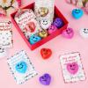 Tiaxidex Stress Balls, Heart Stress Balls for Adults & Kids, Mini Stress Balls, 18 PCS Stress Ball with Cards, Classroom Stress Relief Gifts, Anxiety Relief Fidget Toys, Student Prizes, Party Favors view 3