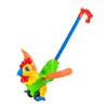 SUPVOX Push and Pull Rooster Walker for Detachable Handle Learning Cart Early Educational Animal Plaything for Walking Development and Observation Skills Safe Plastic Design Random Color view 1