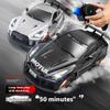 1/16 Scale GTR R35 RC Drift Car, 4WD Rear-Wheel Drive Remote Control Car with Gyro, Control, LED Light, Drift & Grip Tire Sets, 20km/h High-Speed, 2.4G Full-Proportional RC Racing Vehicle for Adults view 3