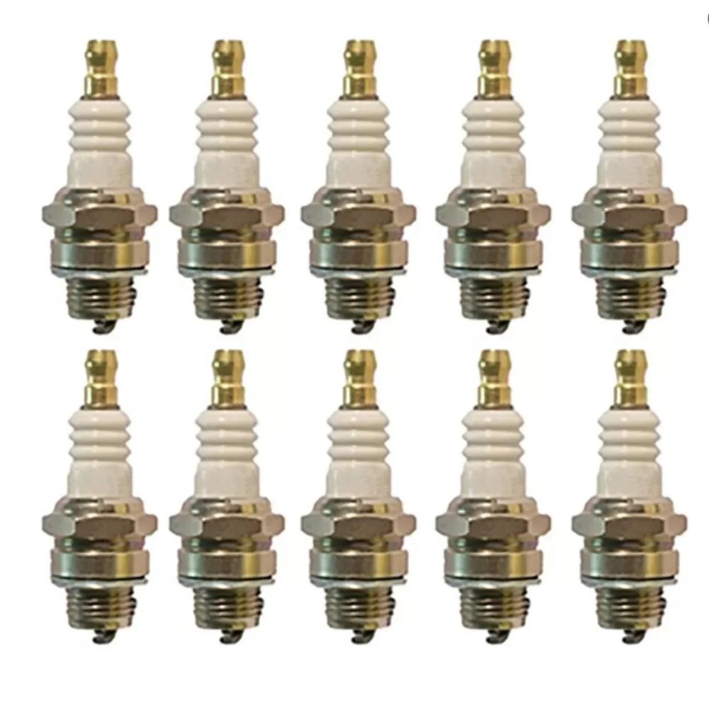 1pc or 10pcs Spark Plugs Fits for NGK for Champion CJ8Y QCJ8Y RCJ8Y 6726 BPMR7A BPMR8Y(10pcs)