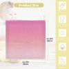 YANENDIE Gradient Pink Baby Washcloth, Soft & Absorbent Muslin Baby Washcloths Newborn Face Towel 5 Pack, 11.8x11.8 Inch 4 Layer Cotton Infant Washcloth Set view 4
