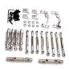 Rc Parts For WPL C14 C24 1/16 Metal Tie Rods Drive Shafts Shock Absorbers RC Model Car Upgrade Repairs Modifications Accessories(Silver) view 1