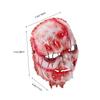BRIGHTFUFU Realistic EVA Witch Mask Scary Halloween Costume Prop with Strap Lightweight for Masquerade Cosplay and Festival Roleplay view 2