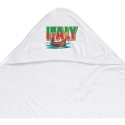 Azeeda 'Venice Gondolier' Baby Hooded Towel (HT00038816)