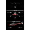 A61 Air-wolf RC Helicopter for Adults, A61 1/52 Scale Air-wolf 2.4G 4CH Single Rotor Flybarless Mini RC Helicopter Model with Optical Flow Altitude Hold, Gift for Adults Beginners (Black and White) view 4