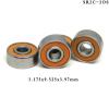 1pcs 6.35x12.7x4.762 mm ABEC-7 CB Stainless Steel Hybrid Si3N4 Ceramic Ball Bearing R188 SR188 Z Inch RC Toys Bearings(SR156C-ZZ) view 3