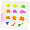 Abaodam 12pcs Beach Premium Plastic Sand Playset Educational Sandbox for Creative Outdoor Fun Random Color Random Color view 2