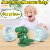 Intoypad Hatching Dinosaur Egg Toy for Kids, Spinning Egg Hatches into Walking Dinosaur, Reusable Clockwork Dino Fun Dinosaurs Toys for Boys Girls Age 3 4 5 6 7 8 Christmas Birthday Gifts view 2