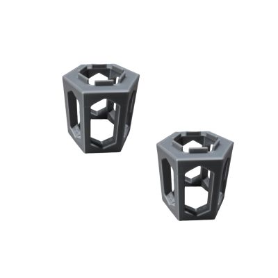 Compatible Spacer Set for Gravitrax, Various Heights, Fit Marble Run Expansion Accessories, 2 Pieces (5cm)