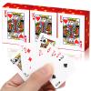 3 Decks Mini Playing Cards 1.65" Mini Deck Of Cards Portable Miniature Poker Card Smal Playing Card For Adults Party Favor Tiny Deck Of Novelty Party Gift For Christmas New Year Travel Fun view 1