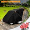 4 Passenger Seater Stroller Cover, Heavy Duty 600D Oxford Cloth, Waterproof & Dustproof, Easy to Install & Clean view 2
