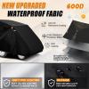 4 Passenger Seater Stroller Cover, Heavy Duty 600D Oxford Cloth, Waterproof & Dustproof, Easy to Install & Clean view 3