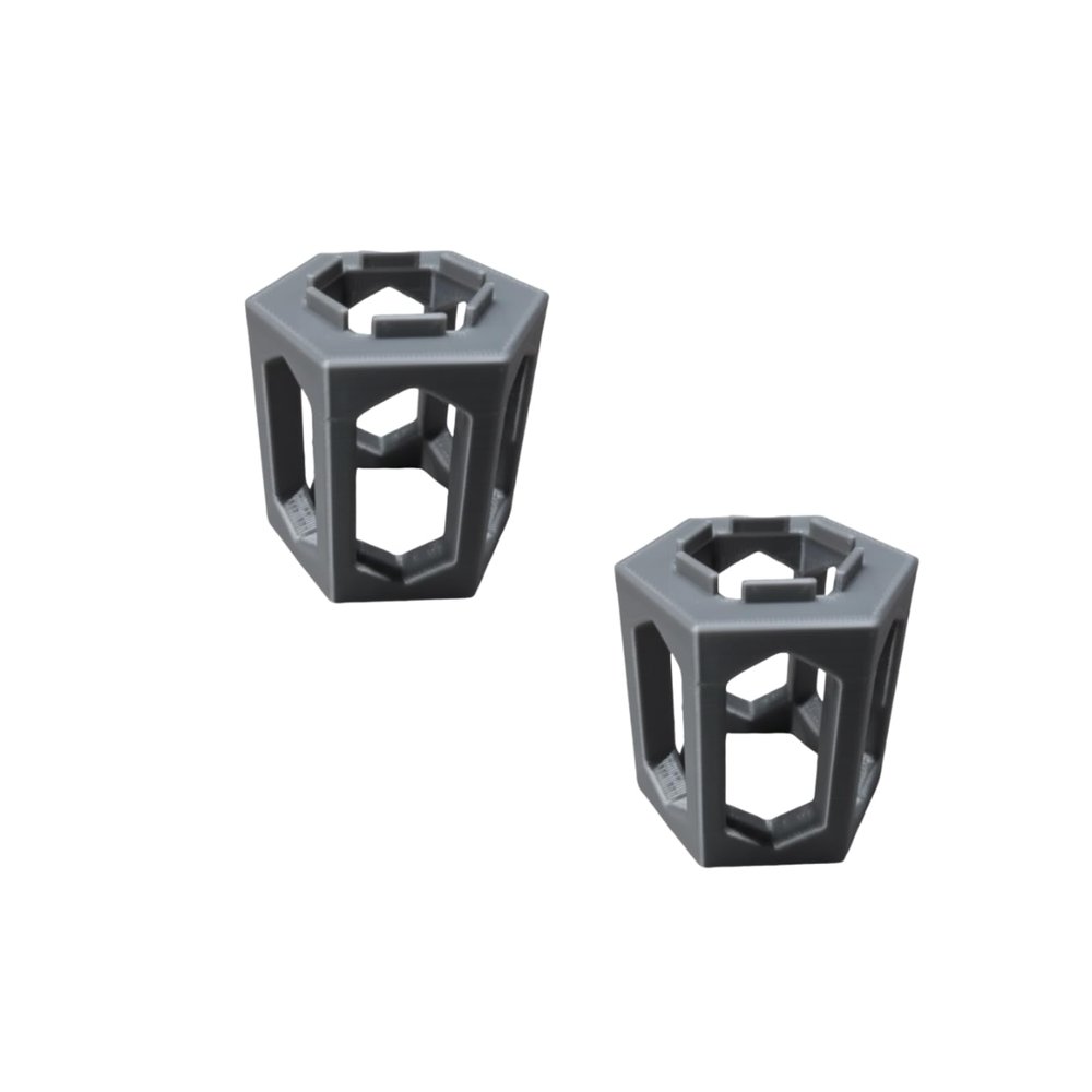 Compatible Spacer Set for Gravitrax, Various Heights, Fit Marble Run Expansion Accessories, 2 Pieces (6cm)