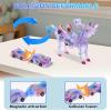 SOYUOI 2-in-1 Transforming Unicorn Car Toy - Magnetic Collision Robot Cars for Kids | Exciting Transformation Playset for Boys & Girls | Perfect Birthday view 2