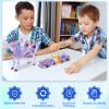 SOYUOI 2-in-1 Transforming Unicorn Car Toy - Magnetic Collision Robot Cars for Kids | Exciting Transformation Playset for Boys & Girls | Perfect Birthday view 3