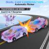 SOYUOI 2-in-1 Transforming Unicorn Car Toy - Magnetic Collision Robot Cars for Kids | Exciting Transformation Playset for Boys & Girls | Perfect Birthday view 4