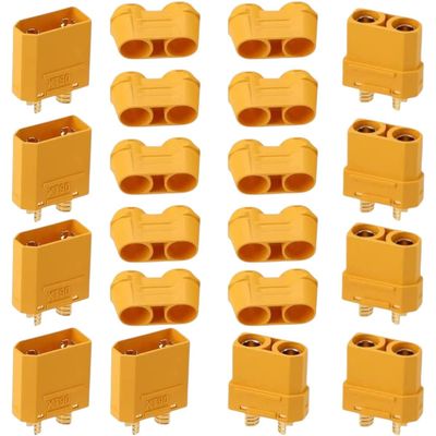 5 10 Pairs XT90H XT - 90H Male Female C0innectors Power Plugs for RC Lippo Battreriy Motor New 2026 High for Reliable Electronic Component, Precision, Stable Performance